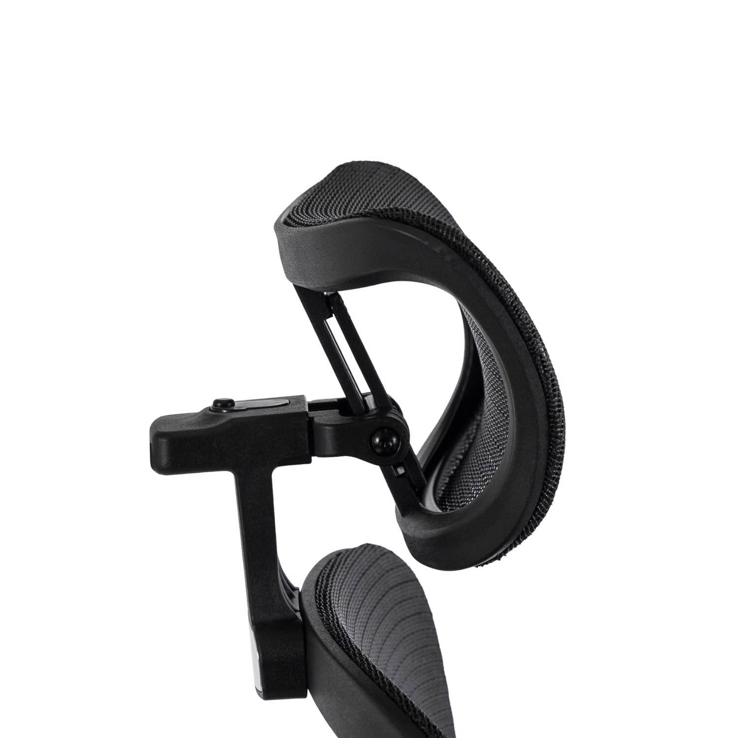 Fotel obrotowy KAIR ergonomiczny czarny – nowoczesny fotel biurowy z regulacją