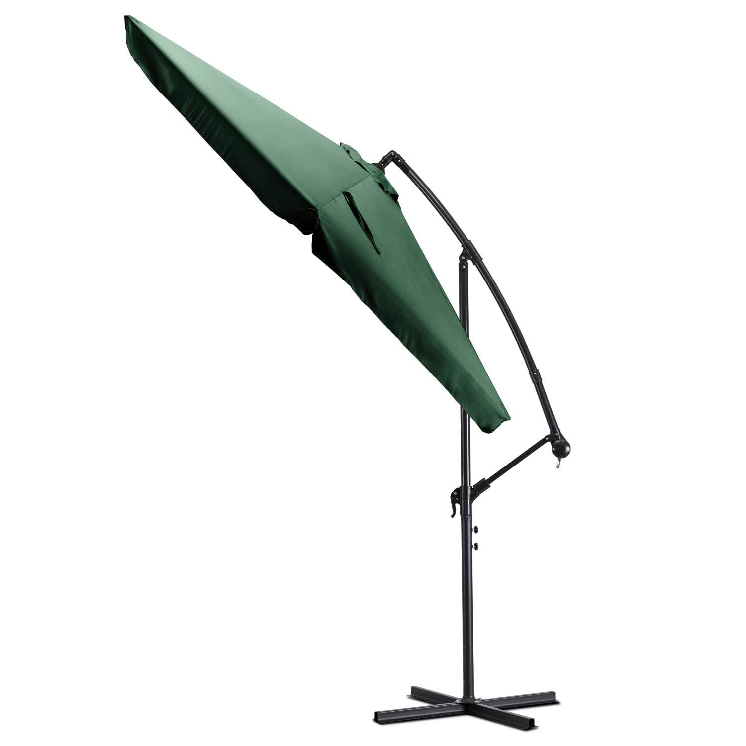 Solidny duży parasol Ogrodowy AKRON Zielony 300cm