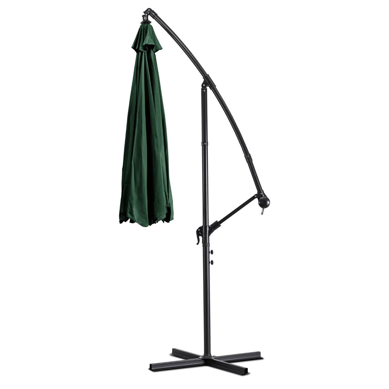 Solidny duży parasol Ogrodowy AKRON Zielony 300cm