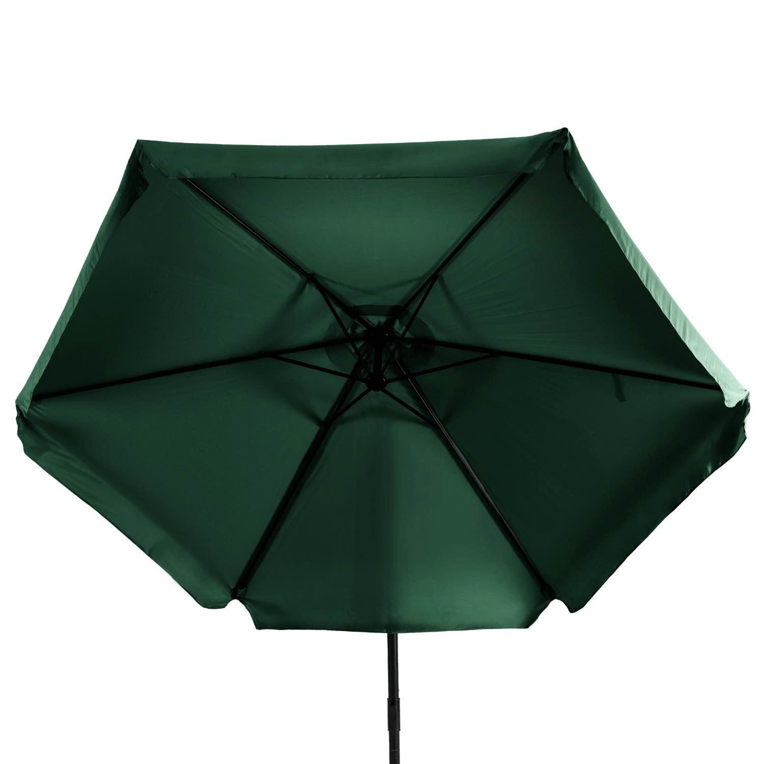 Solidny duży parasol Ogrodowy AKRON Zielony 300cm