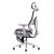Fotel ergonomiczny biurowy obrotowy z regulacją Homer Czarno-Szary