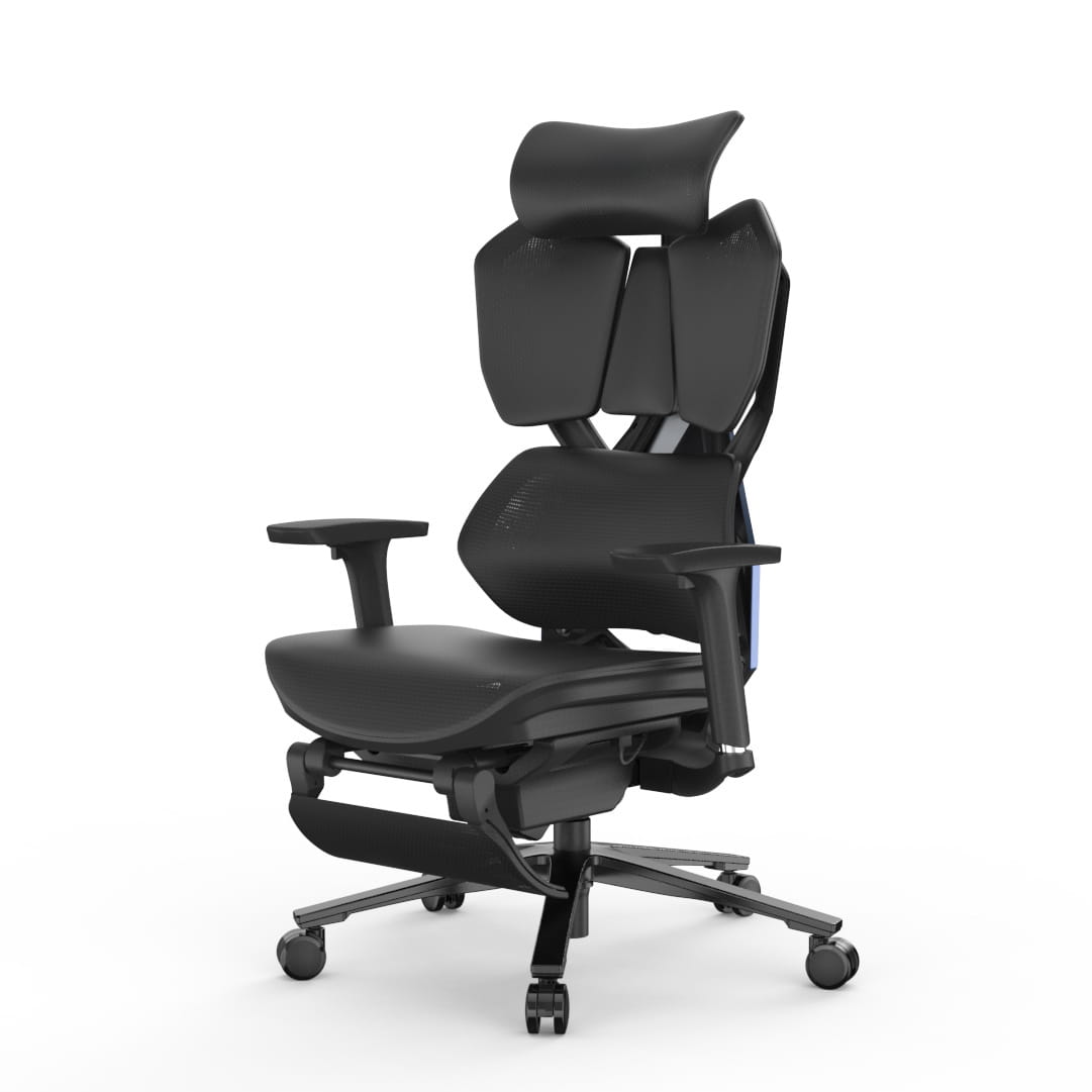 Fotel gamingowy obrotowy dla graczy do biura  regulowany ergonomiczny