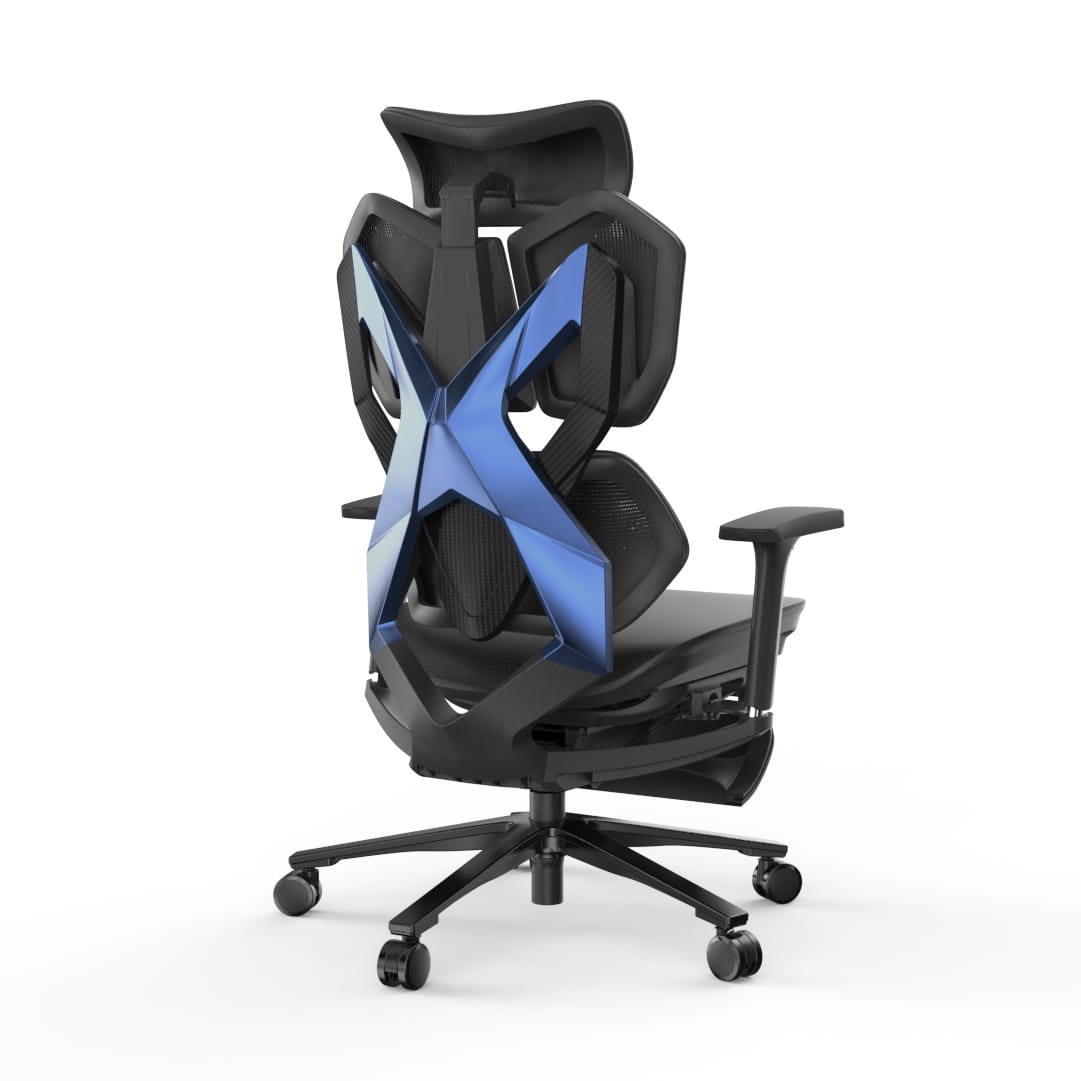 Fotel gamingowy obrotowy dla graczy do biura  regulowany ergonomiczny