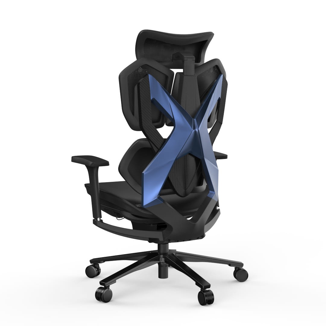 Fotel obrotowy dla graczy do biura  gamingowy regulowany ergonomiczny