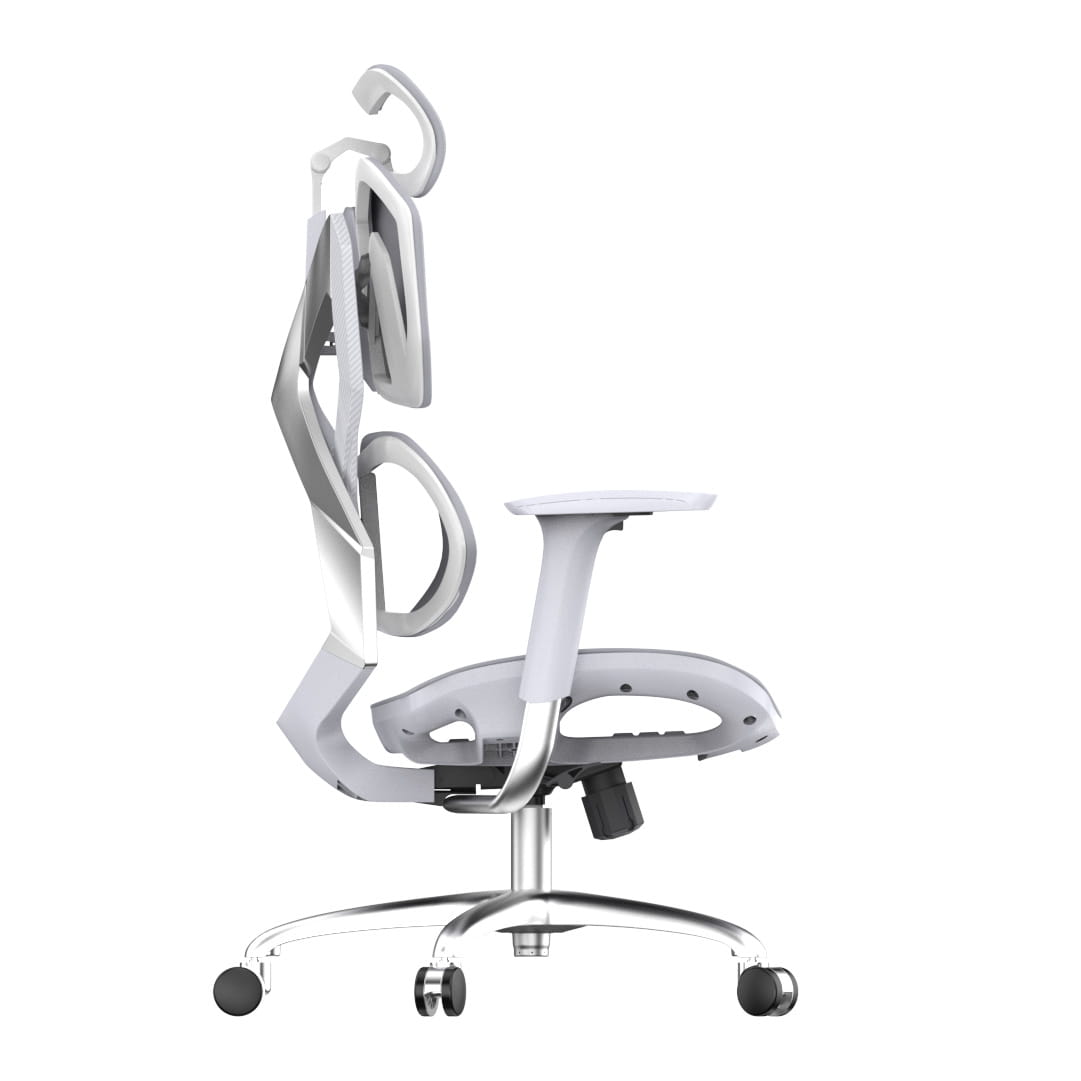 Fotel obrotowy dla graczy do biura ergonomiczny gamingowy regulowany