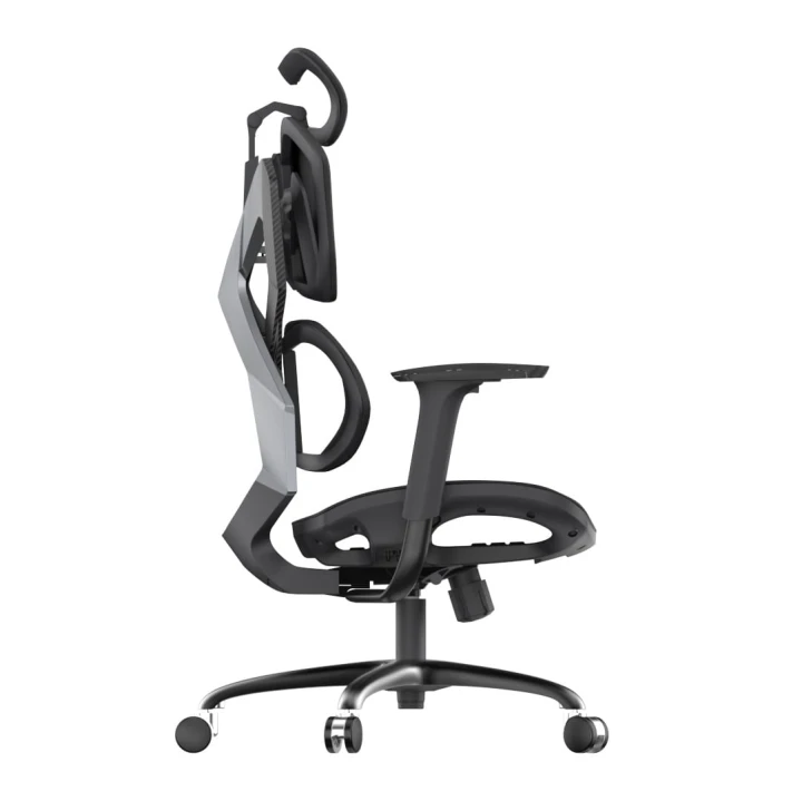 Fotel obrotowy dla graczy do biura ergonomiczny regulowany gamingowy