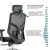 Fotel biurowy ergonomiczny do biura i domu regulacją Żółty