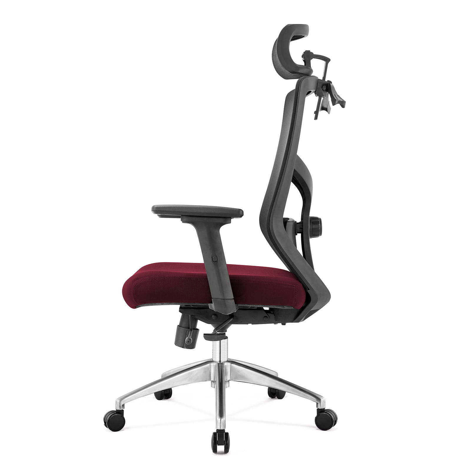 fotel-biurowy-bordowy-bok-ergonomia