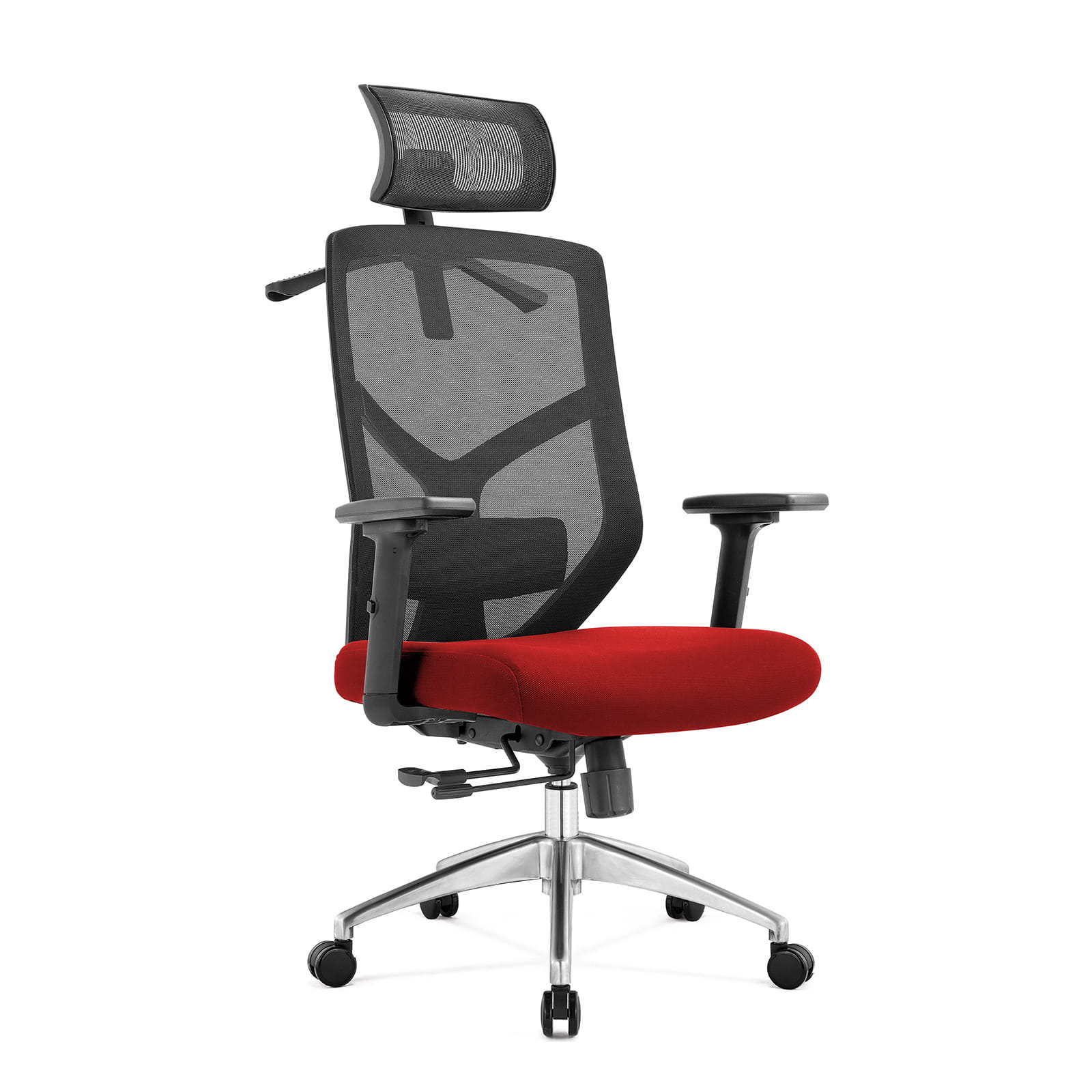 fotel-biurowy-ergonomiczny-czerwony-przod-inny-kat