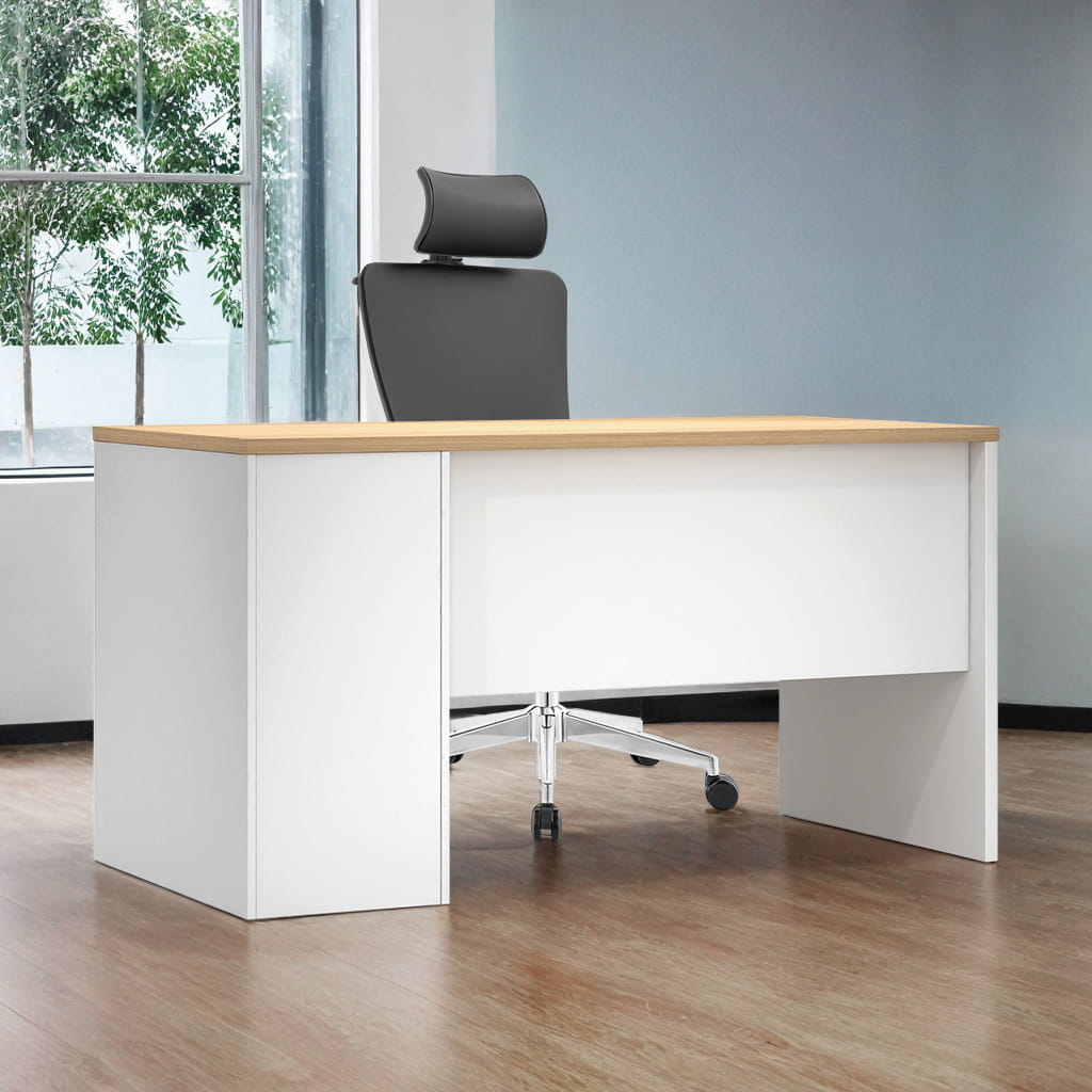 Biurko z szufladami Loft Work Light 140 cm do domu i biura