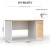 Biurko z szufladami Loft Work Light 140 cm do domu i biura