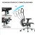 Fotel biurowy ergonomiczny z regulacją odchylenia  iO