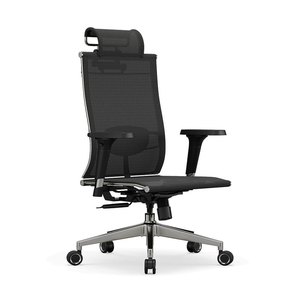 Fotel biurowy ergonomiczny z regulacją odchylenia  iO