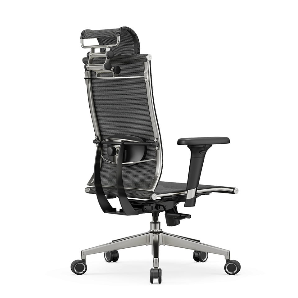 Fotel biurowy ergonomiczny z regulacją odchylenia  iO