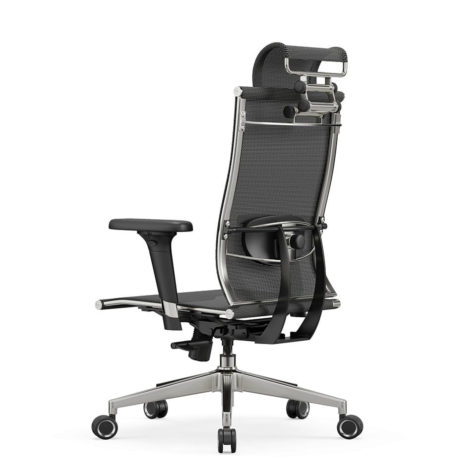 Fotel biurowy ergonomiczny z regulacją odchylenia  iO