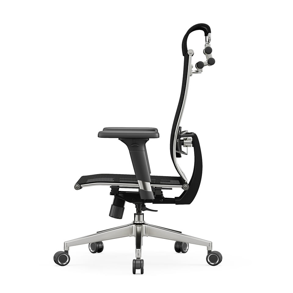 Fotel biurowy ergonomiczny z regulacją odchylenia  iO