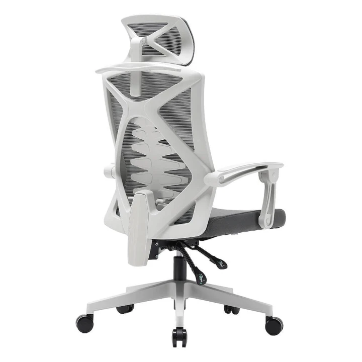 Fotel ergonomiczny biurowy obrotowy Spino szary