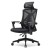 Fotel ergonomiczny  biurowy obrotowy Spino czarny z regulacją
