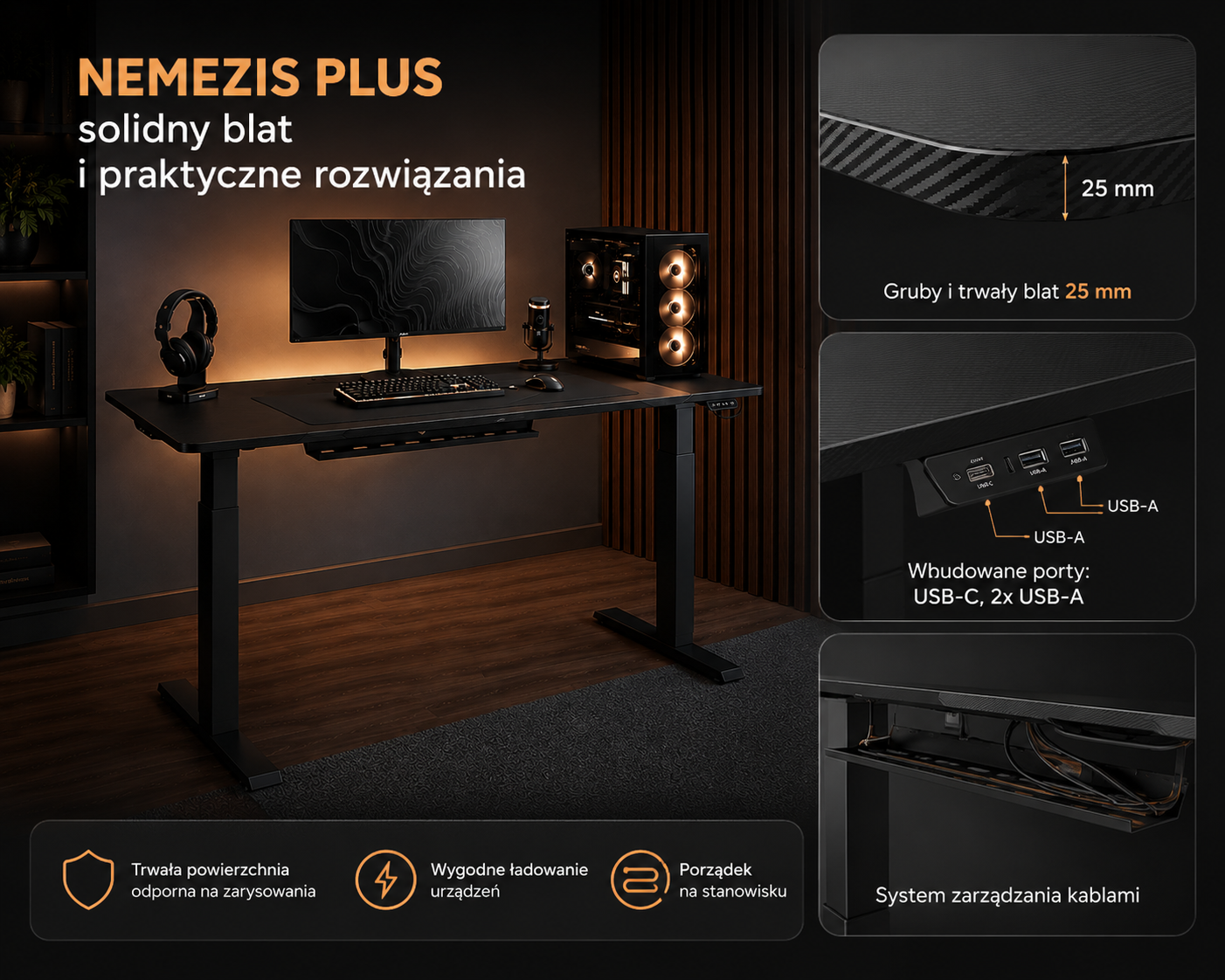 biurko z elektryczną regulacją usb usb-c.png