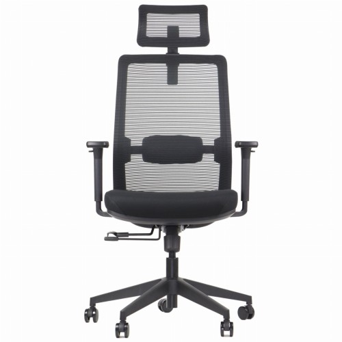 Fotel biurowy ergonomiczny krzesło obrotowe do biura CUTLER 2 czarny