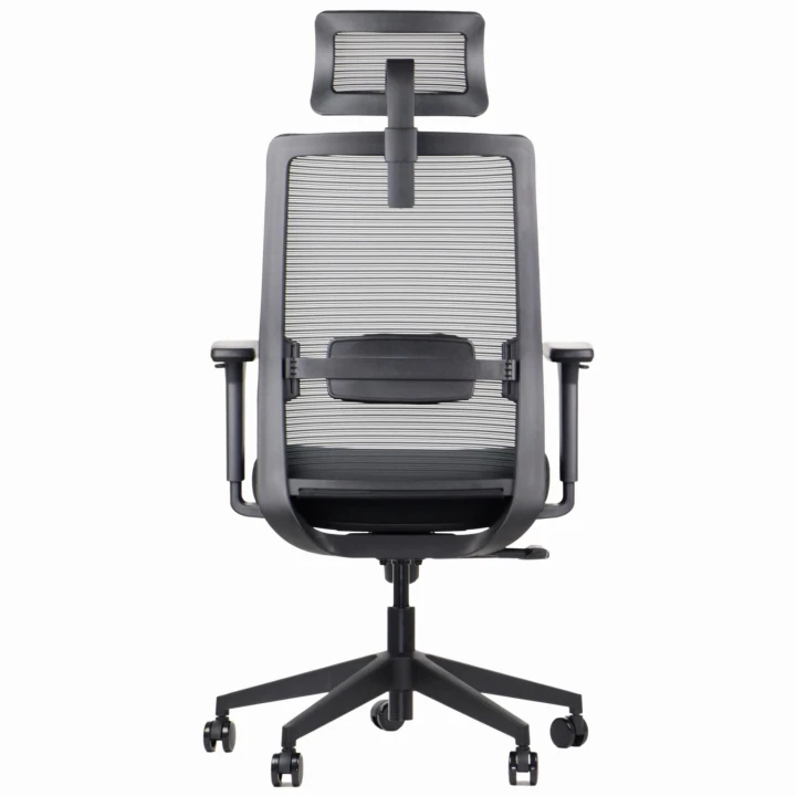 Fotel biurowy ergonomiczny krzesło obrotowe do biura CUTLER 2 czarny