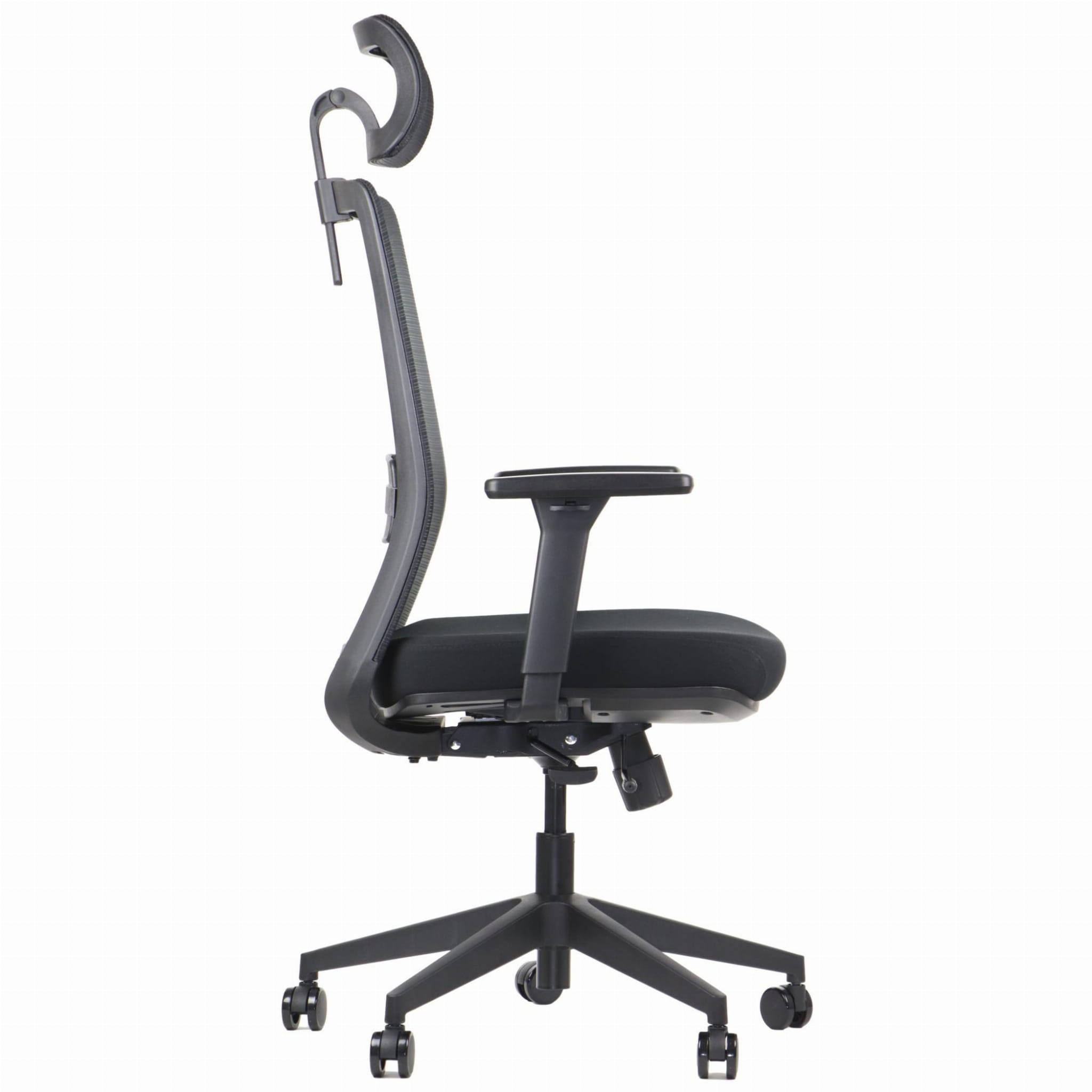 Fotel biurowy ergonomiczny krzesło obrotowe do biura CUTLER 2 czarny