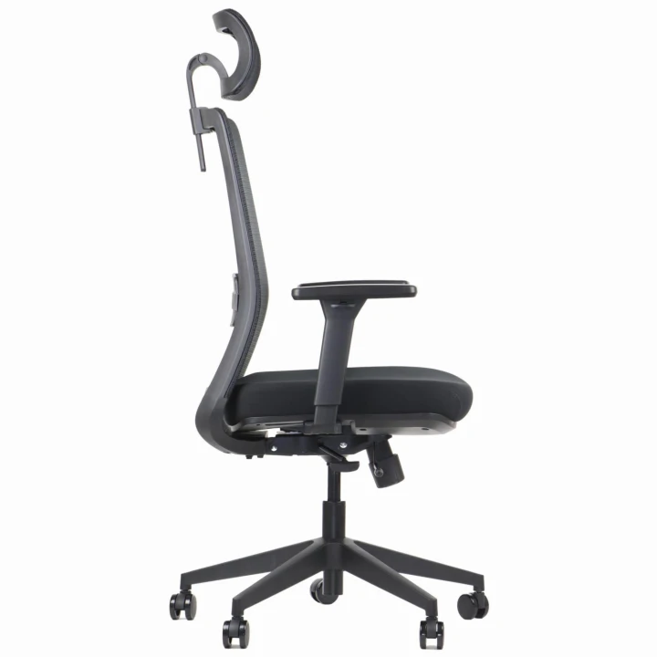 Fotel biurowy ergonomiczny krzesło obrotowe do biura CUTLER 2 czarny