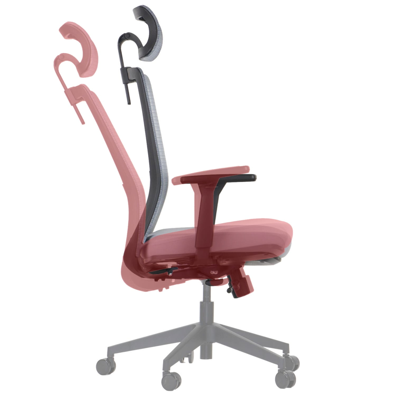 Fotel biurowy ergonomiczny krzesło obrotowe do biura CUTLER 2 czarny