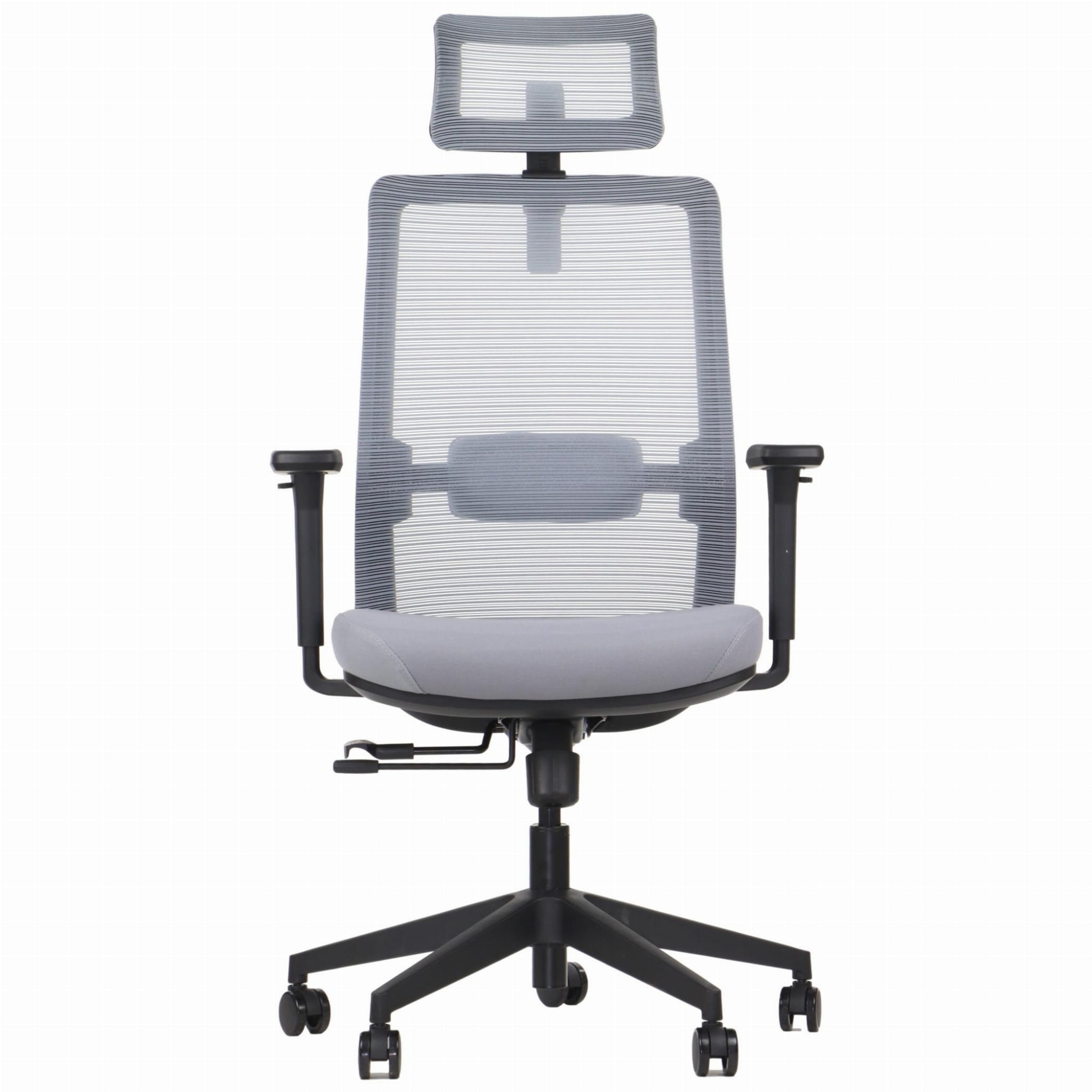 Fotel biurowy ergonomiczny do biura domu CUTLER 2  szary