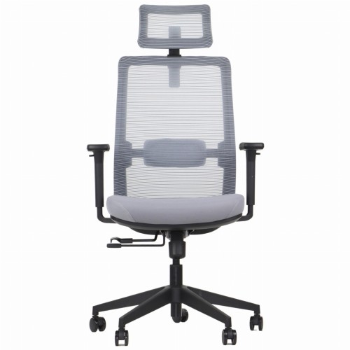 Fotel biurowy ergonomiczny do biura domu CUTLER 2  szary