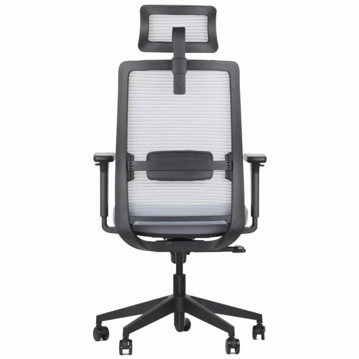 Fotel biurowy ergonomiczny do biura domu CUTLER 2  szary