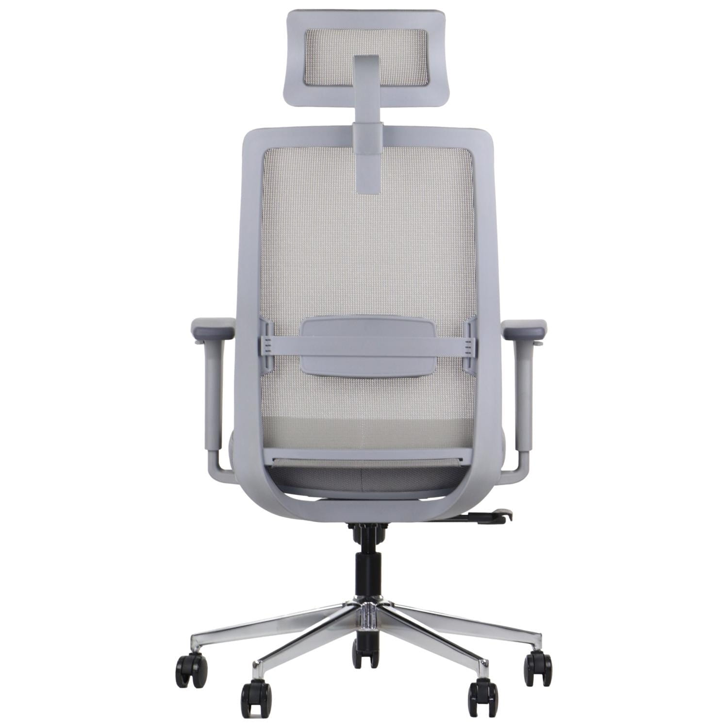 Fotel biurowy ergonomiczny krzesło do pracy biura CUTLER GF szary
