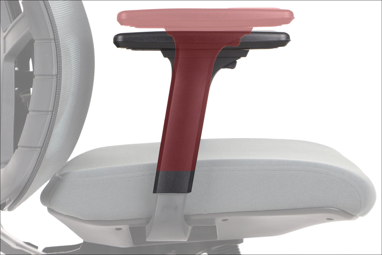 Ergonomiczny fotel biurowy obrotowy do biura i home office AKCENT czarny podstawa chromowana