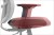Ergonomiczny fotel biurowy obrotowy do biura i home office AKCENT/F czarny podstawa chromowana