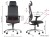 Ergonomiczny fotel biurowy obrotowy do biura i home office AKCENT/F grafit podstawa chromowana