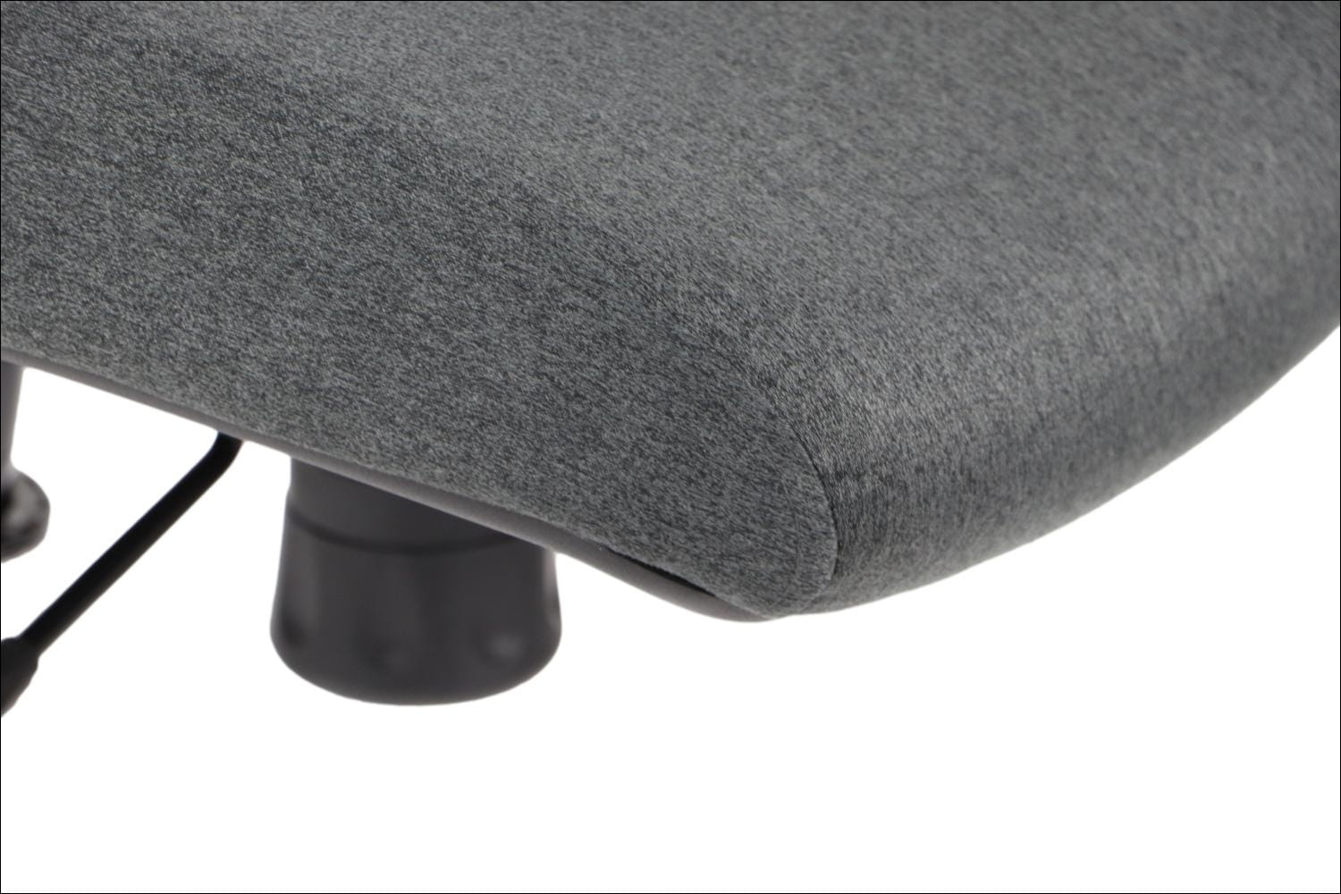 Ergonomiczny fotel biurowy obrotowy do biura i home office AKCENT/F grafit podstawa chromowana