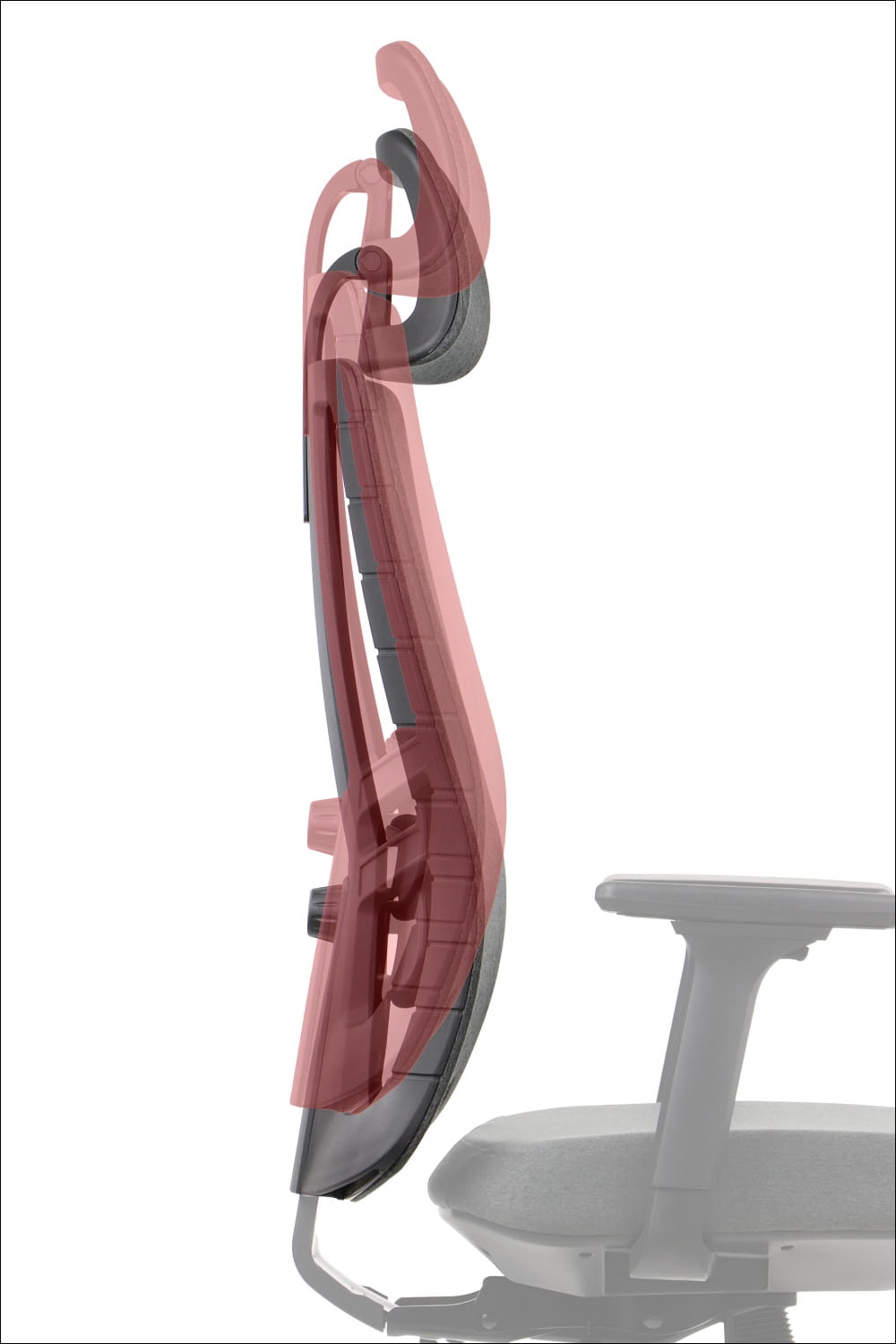 Ergonomiczny fotel biurowy obrotowy do biura i home office AKCENT/F grafit podstawa chromowana