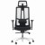 Ergonomiczny fotel biurowy obrotowy do biura i home office AKCENT PLUS czarny mechanizm samoważący podłokietniki 4D