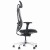 Ergonomiczny fotel biurowy obrotowy do biura i home office AKCENT/F PLUS czarny mechanizm samoważący podłokietniki 4D