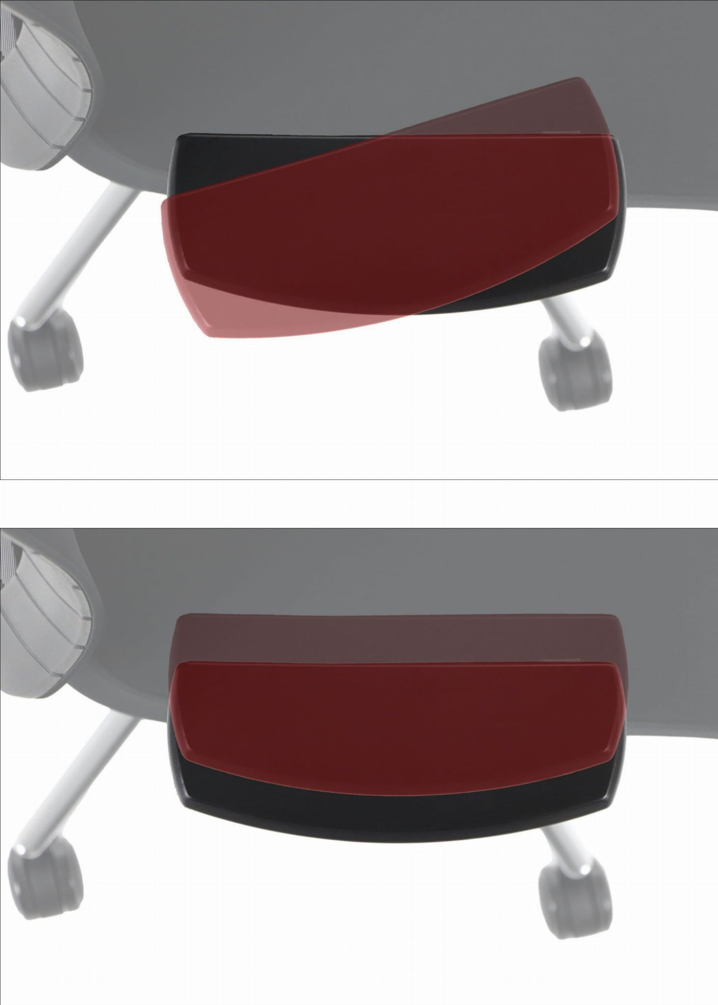 Ergonomiczny fotel biurowy obrotowy do biura i home office AKCENT/F PLUS czarny mechanizm samoważący podłokietniki 4D
