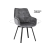 Szare krzesło tapicerowane LUNA do jadalni i salonu – homestyleconcept.pl-3.png