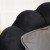 Sofa Dwuosobowa Muszelka wypoczynek do salonu ZENDAYA Glamour Czarna