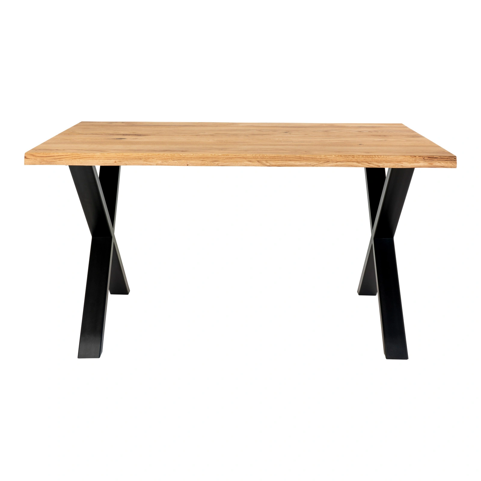 stol industrialny loftowy z czarnymi nogami homestyleconcept.pl