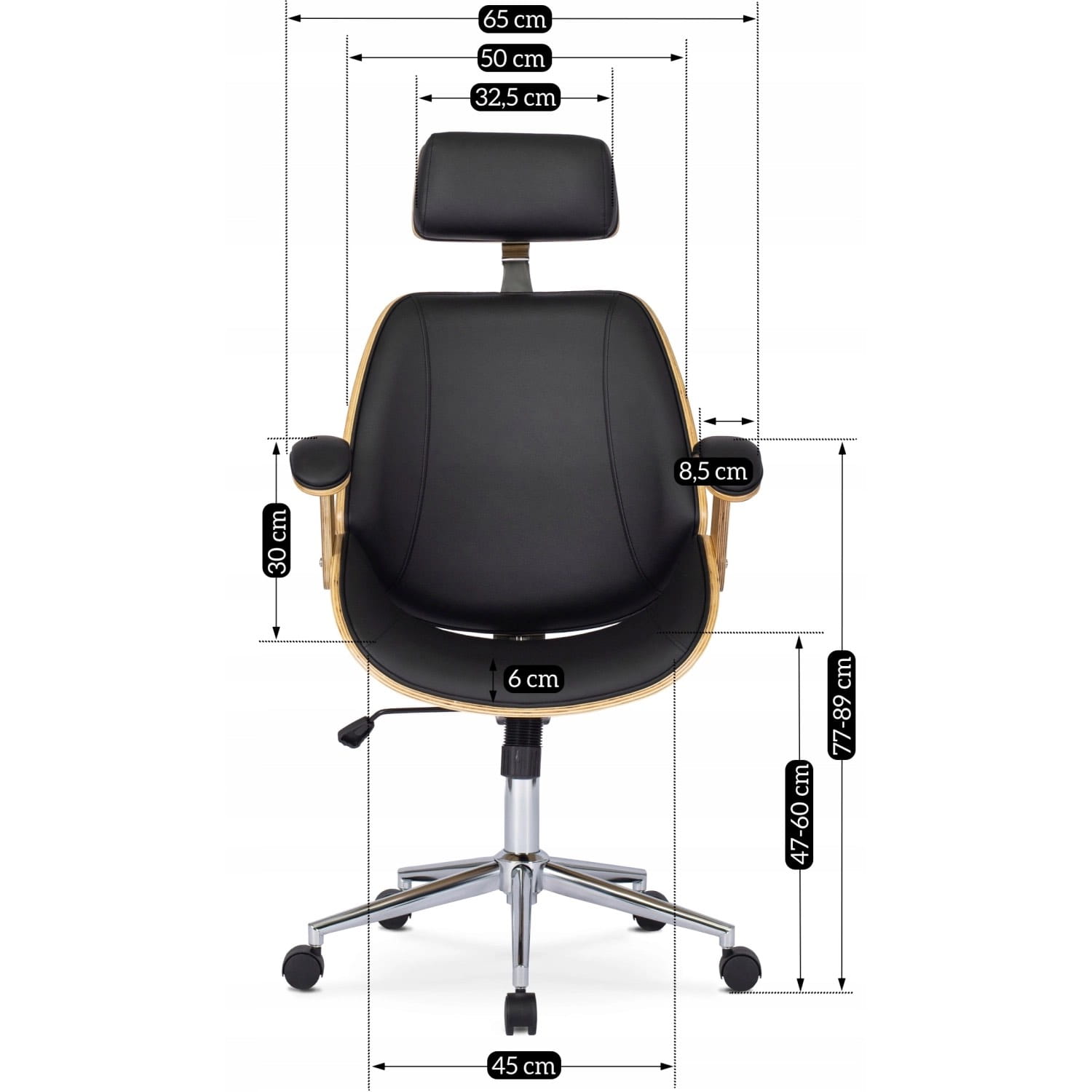 elegancki fotel obrotowy do biura